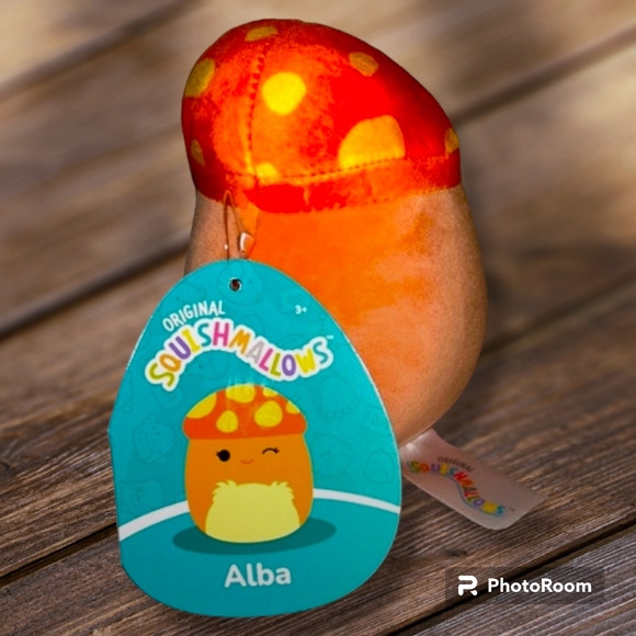 NWT 5" Alba Mushroom 🍄 Squishmallows - Picture 2 of 4